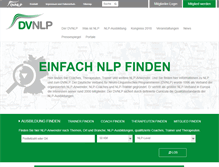 Tablet Screenshot of dvnlp.de